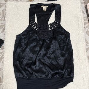 Arden B Black Sleeveless Blouse